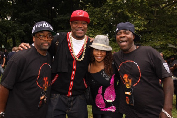 Spike Lee's MJ Birthday Party Pic